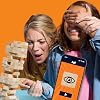 Offizielles Hasbro Jenga Spiel mit digitalem Würfel