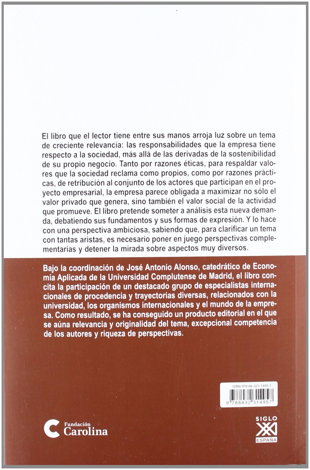 La empresa en tiempos de cambio: La RSC y los negocios inclusivos (Fundación Carolina)
