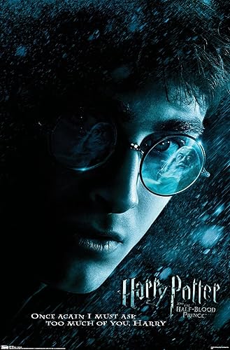 Trends International Harry Potter y el príncipe mestizo - Póster de pared de una hoja de primer plano, 22.375 x 34 pulgadas, versión premium sin