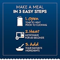 Vista 5 de Barilla Ready Pasta, pasta de macarrones con codos totalmente cocidos, sin OMG y Kosher, 7 onzas (paquete de 7)