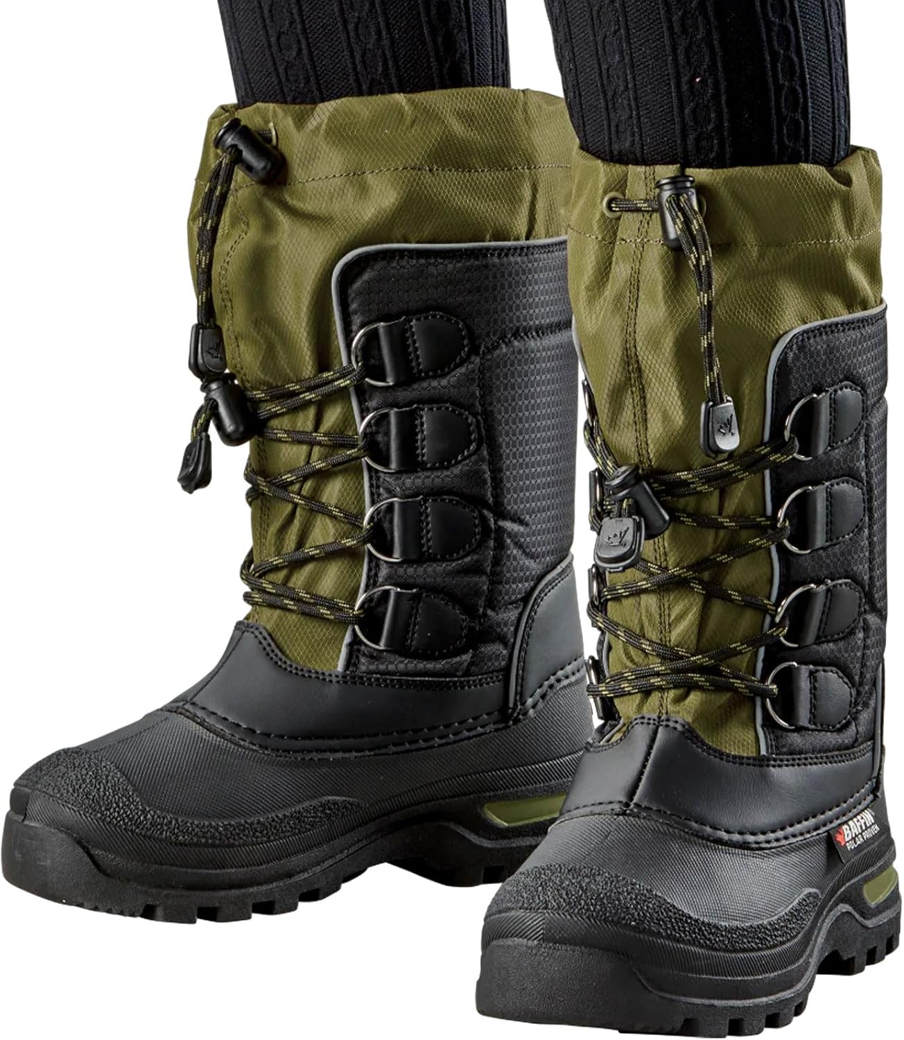 Baffin Unisex Kids' PINETREE Waterproof Insulated Mid-Calf Winter Boots w/Comfort-Fit Inner Boot System & Arctic Rubber Base