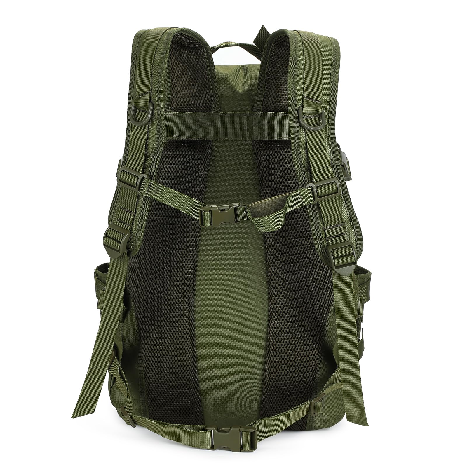 Huntvp Plecak outdoorowy 30 l, wodoszczelny, taktyczny, męski, oddychający, trekkingowy, plecak podróżny, dla mężczyzn i kobiet, do uprawiania sportu, aktywności na świeżym powietrzu, wędrówek, jazdy