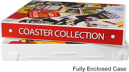 Miniatura 5 de UniKeep Funda de colección de posavasos con páginas protectoras para hasta 60 posavasos