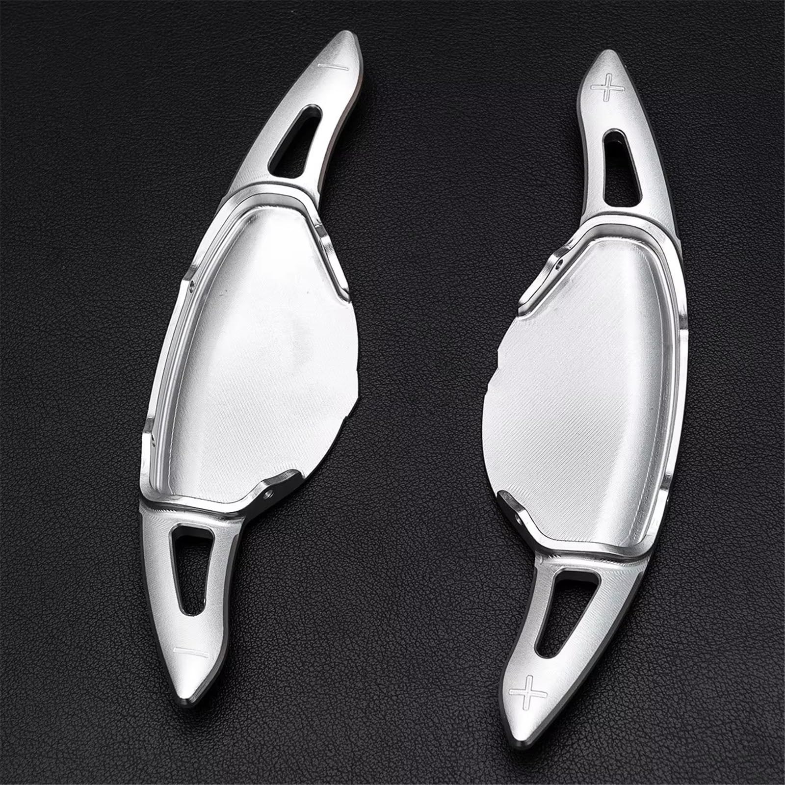 Lvdlrajj Silver Gear Shift Paddles Compatible With Nissan For Altima 2019-2023 For Rogue 2021-2023 For X-Trail (T33) 2023-2024 Interior Steering Wheel Paddle Shifter Extension Gear Shift Trims(Silver)