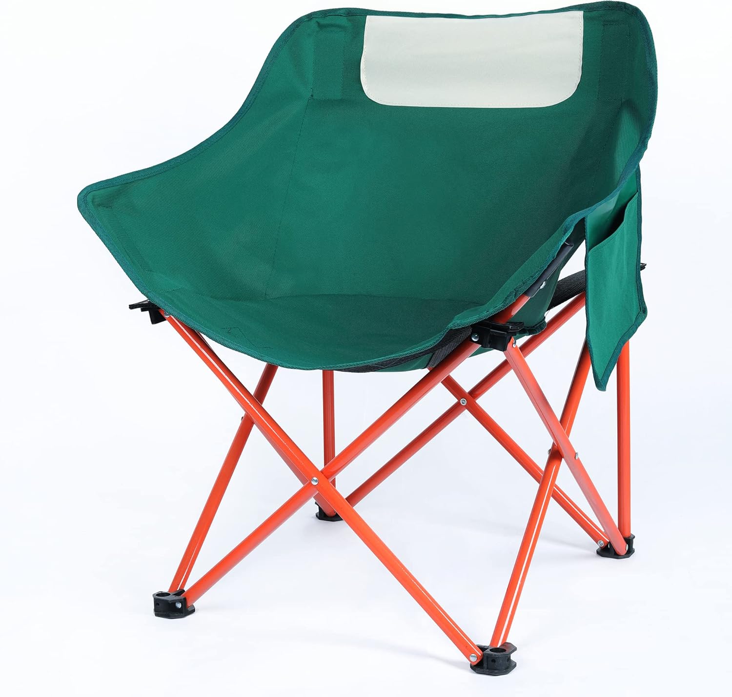 Outplea Stable Camping Chair with Carry Bag, Heavy Duty Beach Chair for