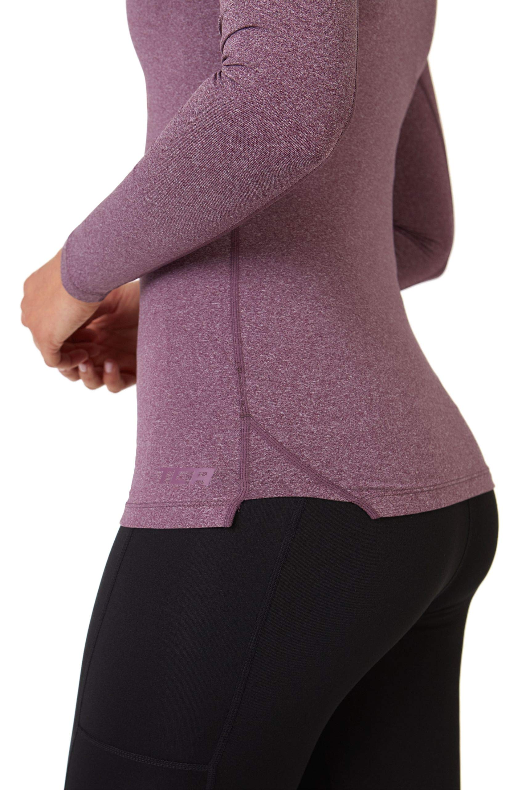 TCA SuperThermal Maglia Termica Donna Manica Lunga - Intimo Termico Donna Invernale - Maglietta Termica Sportiva - Maglie Termiche - Maglia Intima Quickdry - Abbigliamento Termico