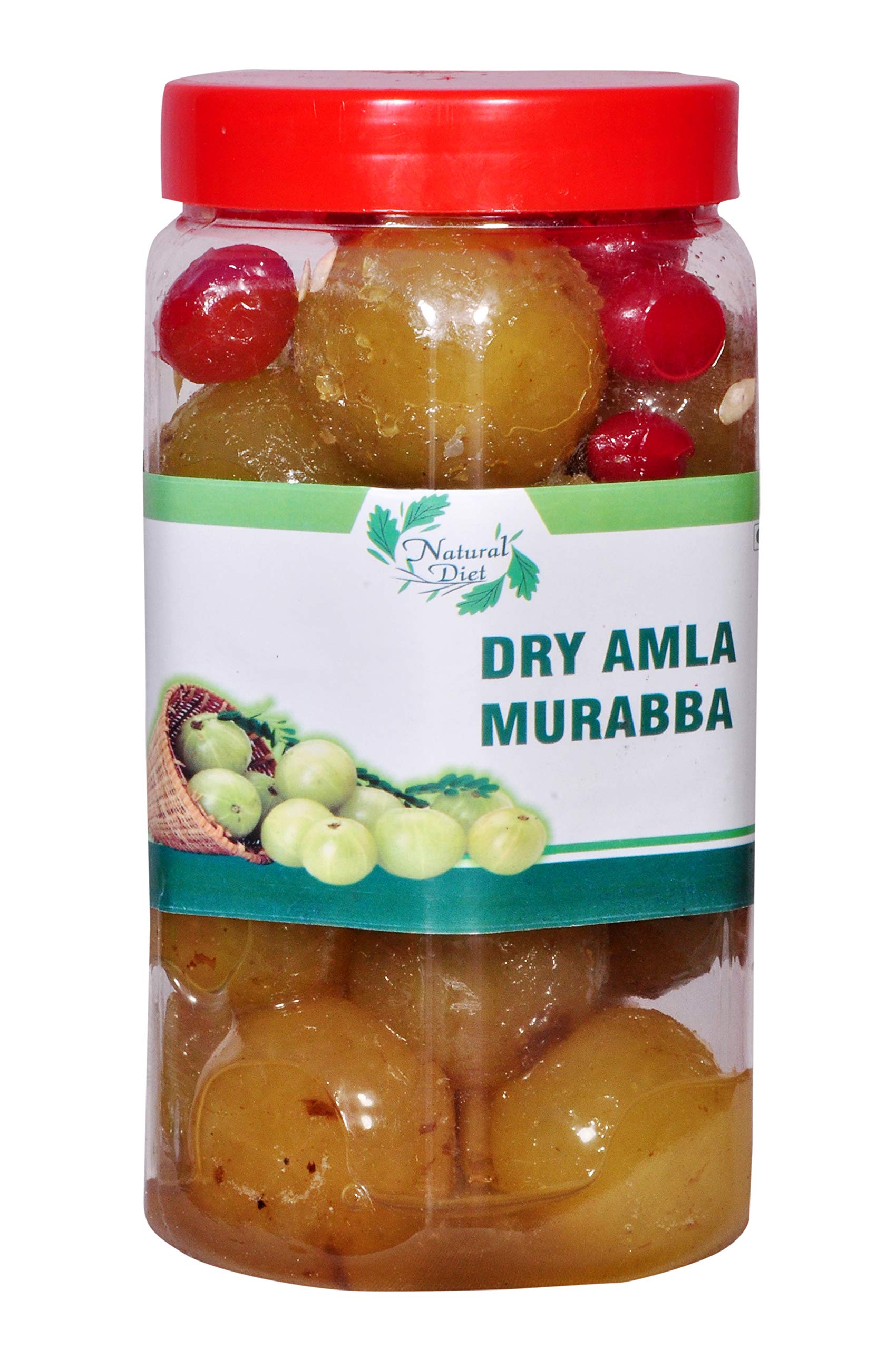 Natural Diet for Those who Care'S Health First Mother- Made Organic Dry Amla Murabba Gooseberry with Natural Ingredients Boost Your Immunity Pack of 900 Grams 3
