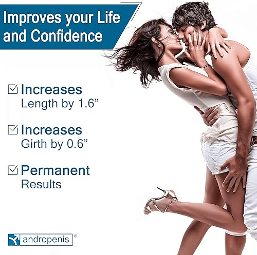 Miniatura 6 de Andromedical Extensor  Sistema de ampliación masculino para aumentar el tamaño y ampliar (Oro)