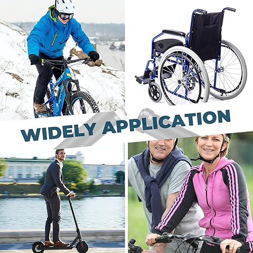 Miniatura 5 de 10 agarres para manillar de bicicleta, barra de mango de bicicleta de doble bloqueo, para BMX, montaña, MTB, crucero de playa, scooter, bicicleta