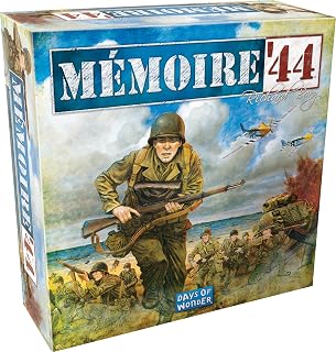 Asmodee - MEMOIRE'44 (Refresh 2025) – Brettspiel, historische Schlachten des Zweiten Weltkriegs mit mehr als 20 Szenarien, Kinder & Erwachsene, 8 Jahre und älter, 2 bis 4 Spieler, Französisch