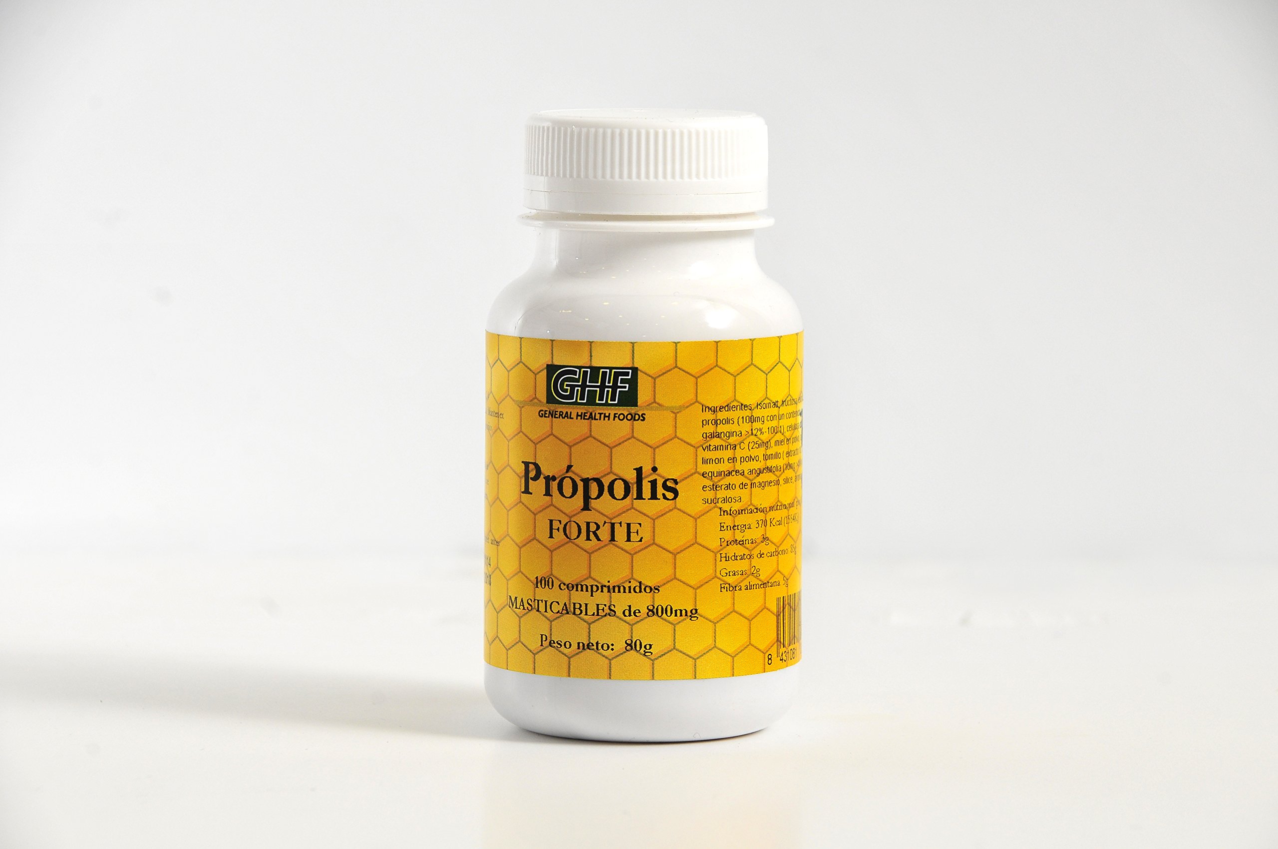 GHF própolis 100 Chewable Tablets