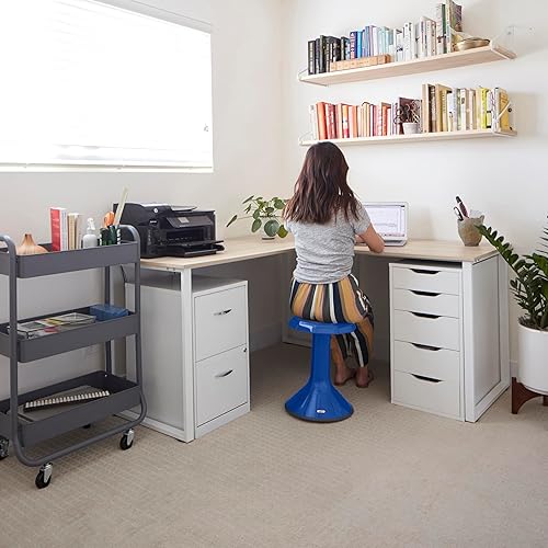 Miniatura 9 de ECR4Kids - Taburete oscilante activo ACE para niños y adultos, aula flexible y asientos en el hogar