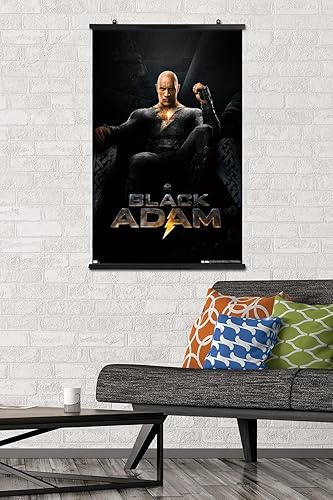 Miniatura 34 de Trends International DC Comics Movie Black Adam - Póster de pared de una hoja Versión enmarcada Barnwood