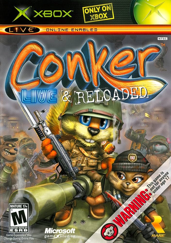 Amazon.com: Conker: Live & Reloaded - Xbox (Renewed) : Video Games