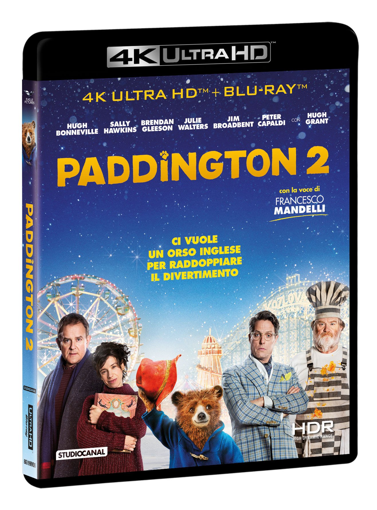 Paddington 2 Blu-Ray 4K evita el streaming borroso con la máxima nitidez en disco