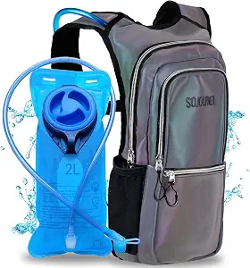 Sojourner Hydration Pack - 2L Water Backpack for Hiking, Running, Biking, Festivals