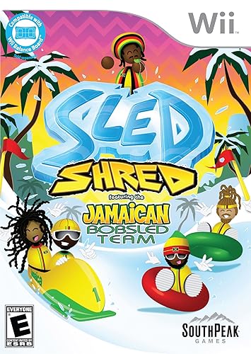Sled Shred featuring the Jamaican Bobsled Team - Nintendo Wii