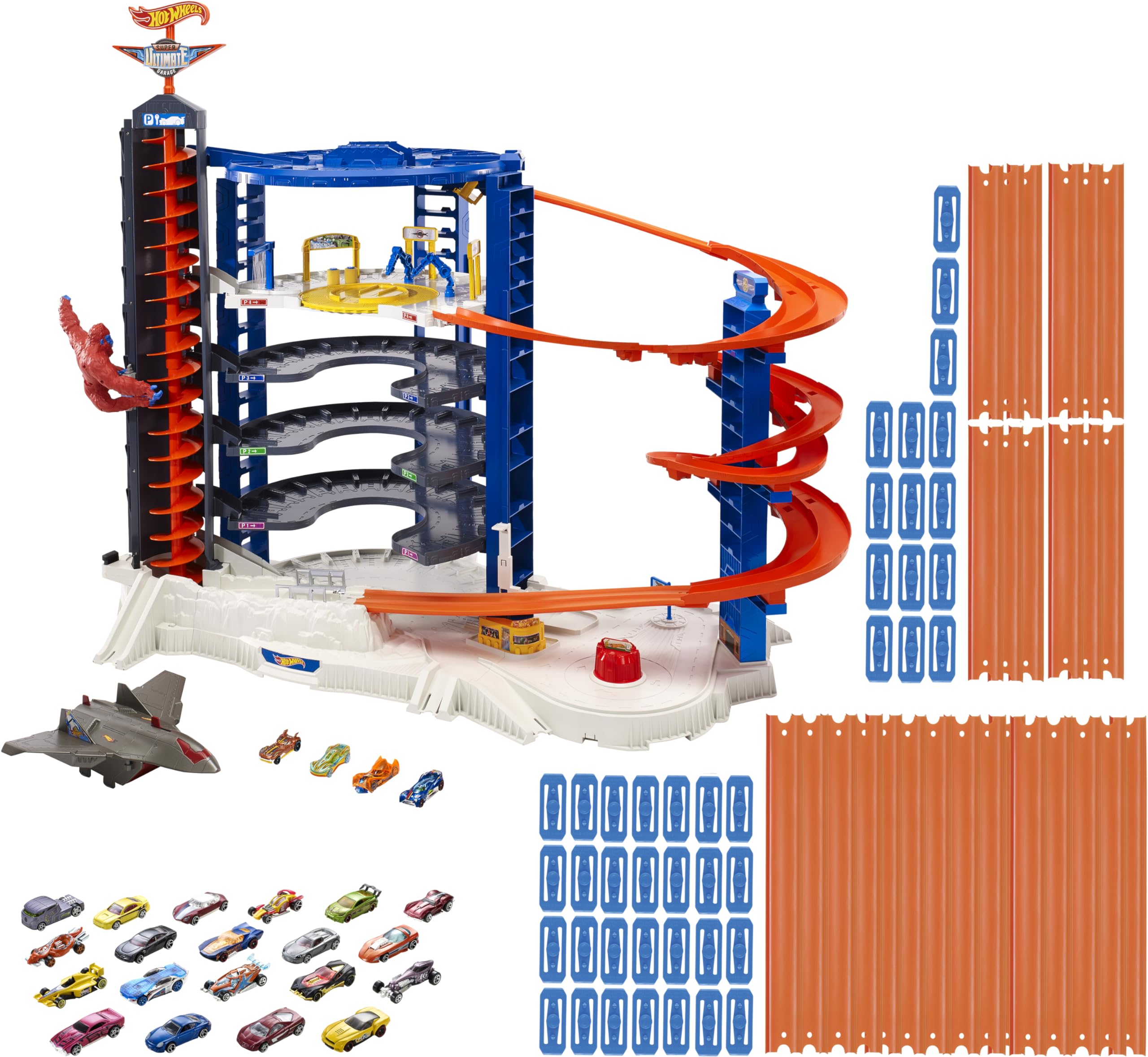 Car Track Super Ultimate Garage Massive 3ft Tall Playset With