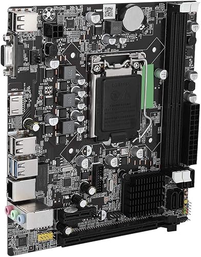 Miniatura 2 de Tosuny Desktop Computer Motherboard LGA 1155 USB3.0 SATA Mainboard para Intel B75
