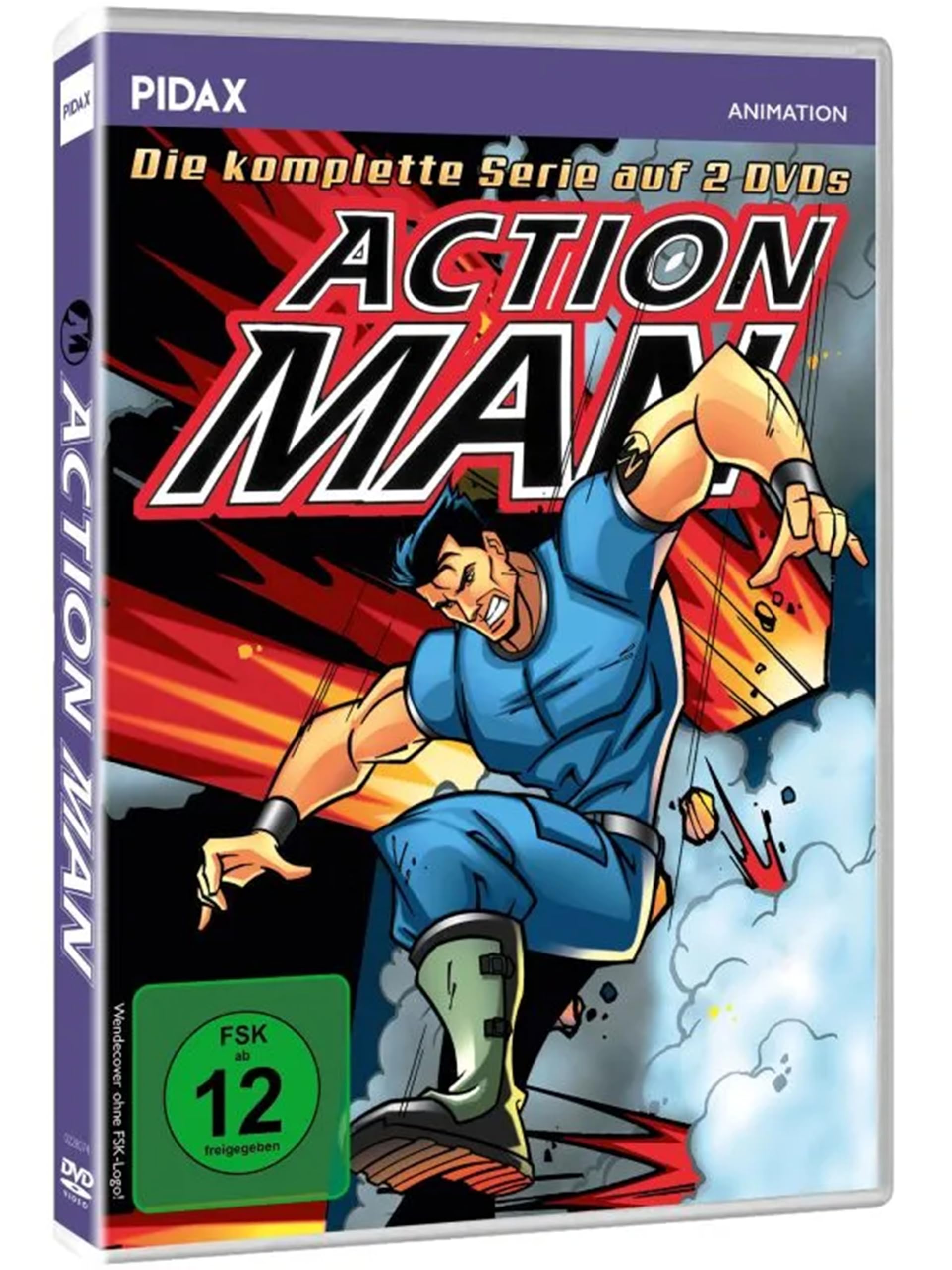 Action Man – Die komplette 26 teilige actiongeladene Zeichentrick-Serie basierend auf der beliebten Actionfigur-Reihe von Hasbro [2 DVDs]