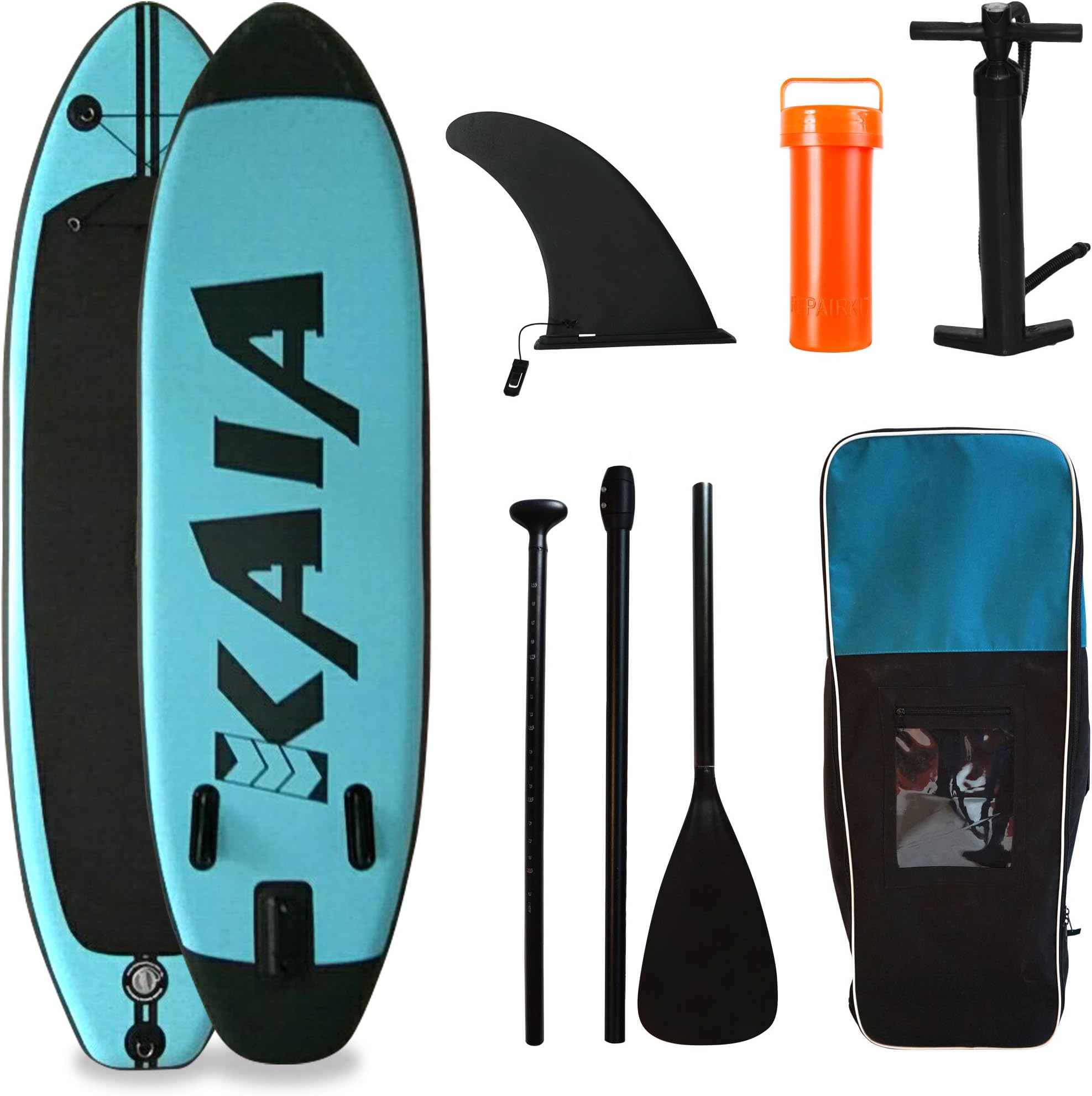 KAIA Bundle Inflatable Stand Up Paddle 9 '0