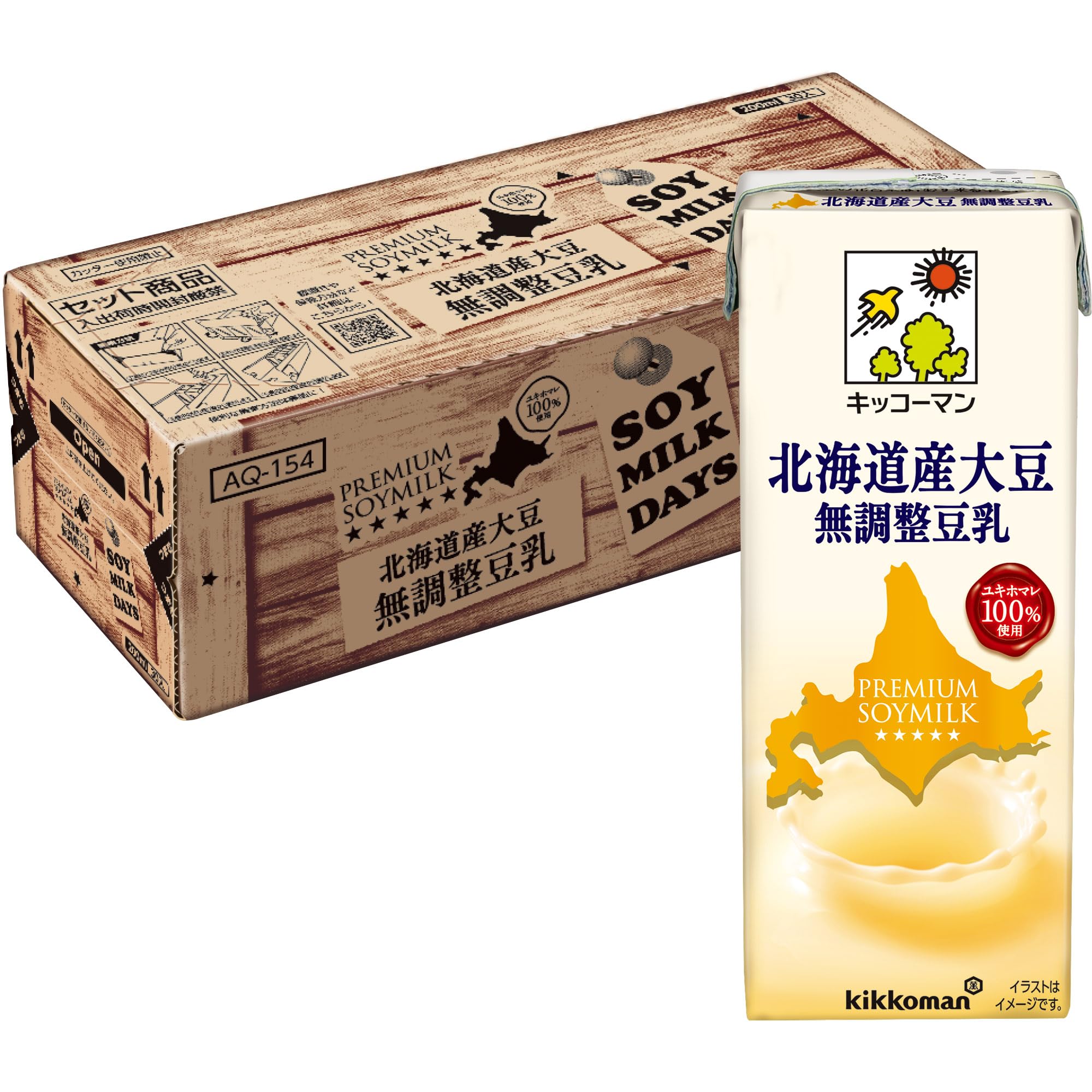 Amazon.co.jp: 【Amazon.co.jp限定】キッコーマン 北海道産大豆 無調整