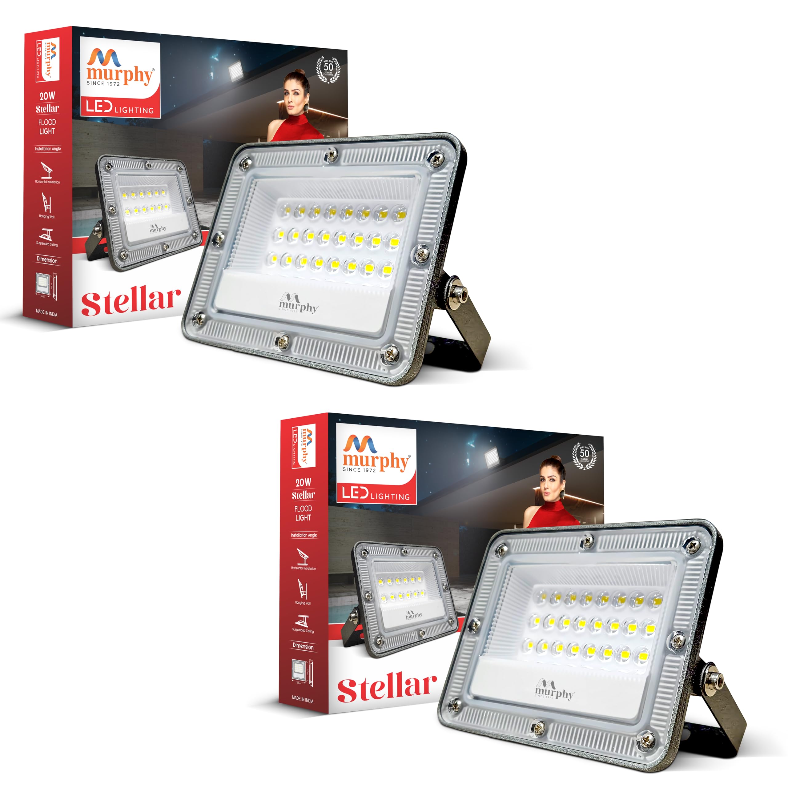 Murphy Stellar LED Flood Light - 200W, Waterproof -28