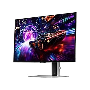 SAMSUNG 27-inch Odyssey QD-OLED G8 (G81SF), 4K, 240Hz, Gaming Monitor, 0.03ms Response Time, DisplayHDR True Black 400, AMD FreeSync Premium Pro, Ergonomic Stand, LS27FG810SNXZA, 2025