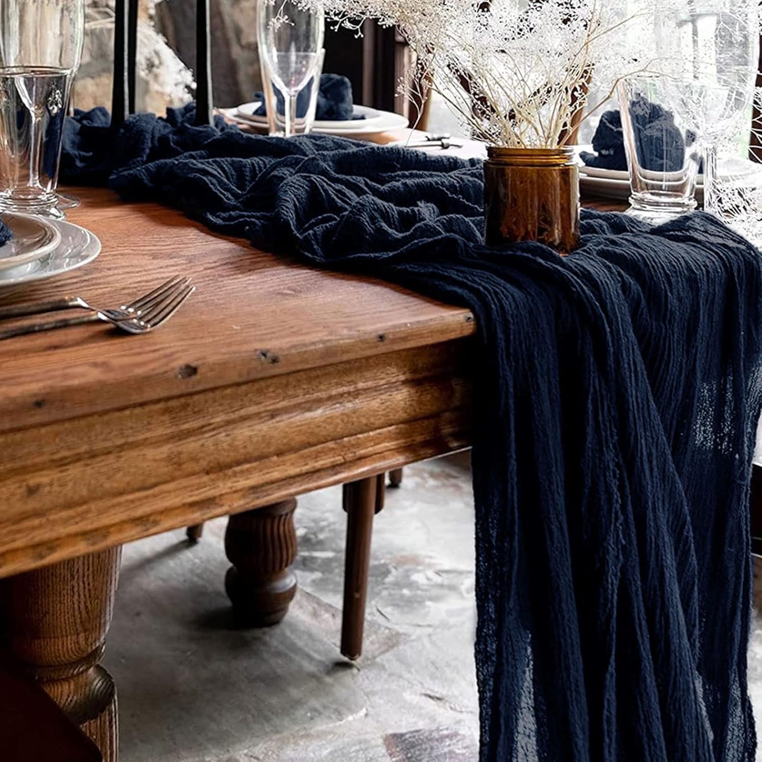 Wedding Cheesecloth Table Runner Bulk Gauze Table Runners