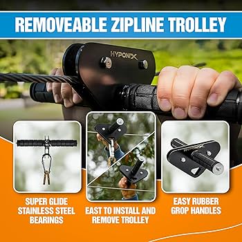 ツッパリテール 120cm Amazon.com: Zip Line for Kids and Adults, 150/100/200 Ft