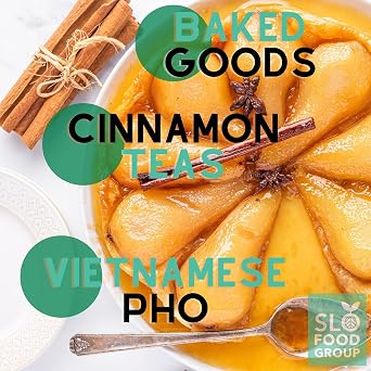 Slofoodgroup Saigon Cinnamon Sticks, Cinnamon Quills from Vietnam for Cooking and Baking (2 ounce)