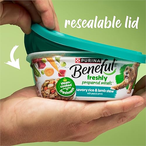 Miniatura 8 de Comidas preparadas Purina Beneful, comida para perro, paquete surtido, 10 onzas Tubo, paquete de 8