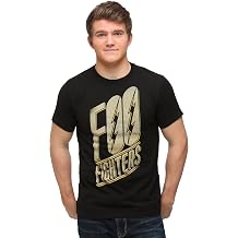 Foo Fighters Mens Slanted Logo Mens T-Shirt