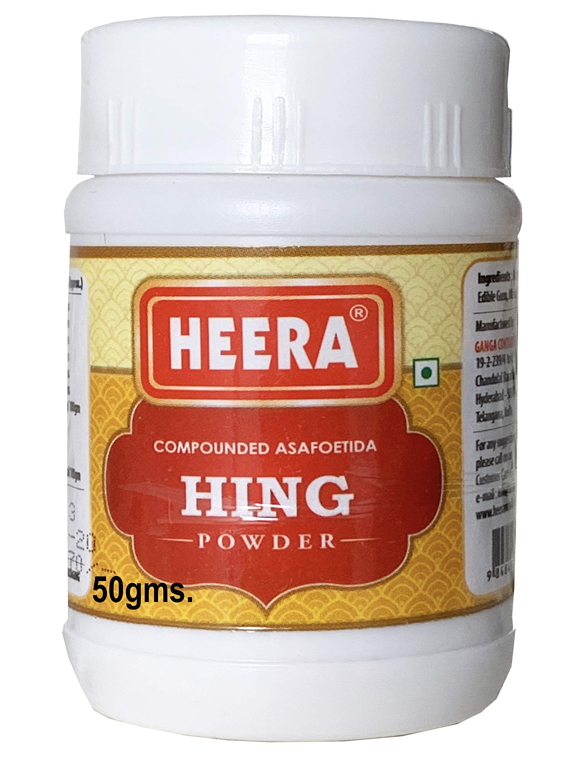 HEERA® Natural Hing Powder , Compounded Asafoetida , Bandhani Hing , Gandhi (Asafoetida) Hing Powder 50Gm (B088R5GZ6C) Amazon Price History, Amazon Price Tracker