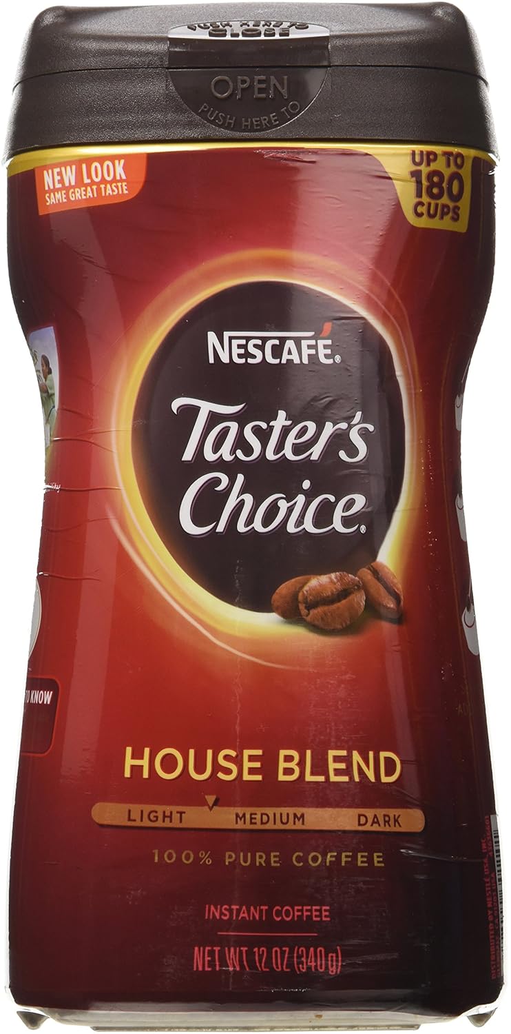 Nescafe Taster S Choice Original Gourmet Instant Coffee Net Wt 12 Oz 3 Pack By Nescafe Foods Amazon De Lebensmittel Getranke