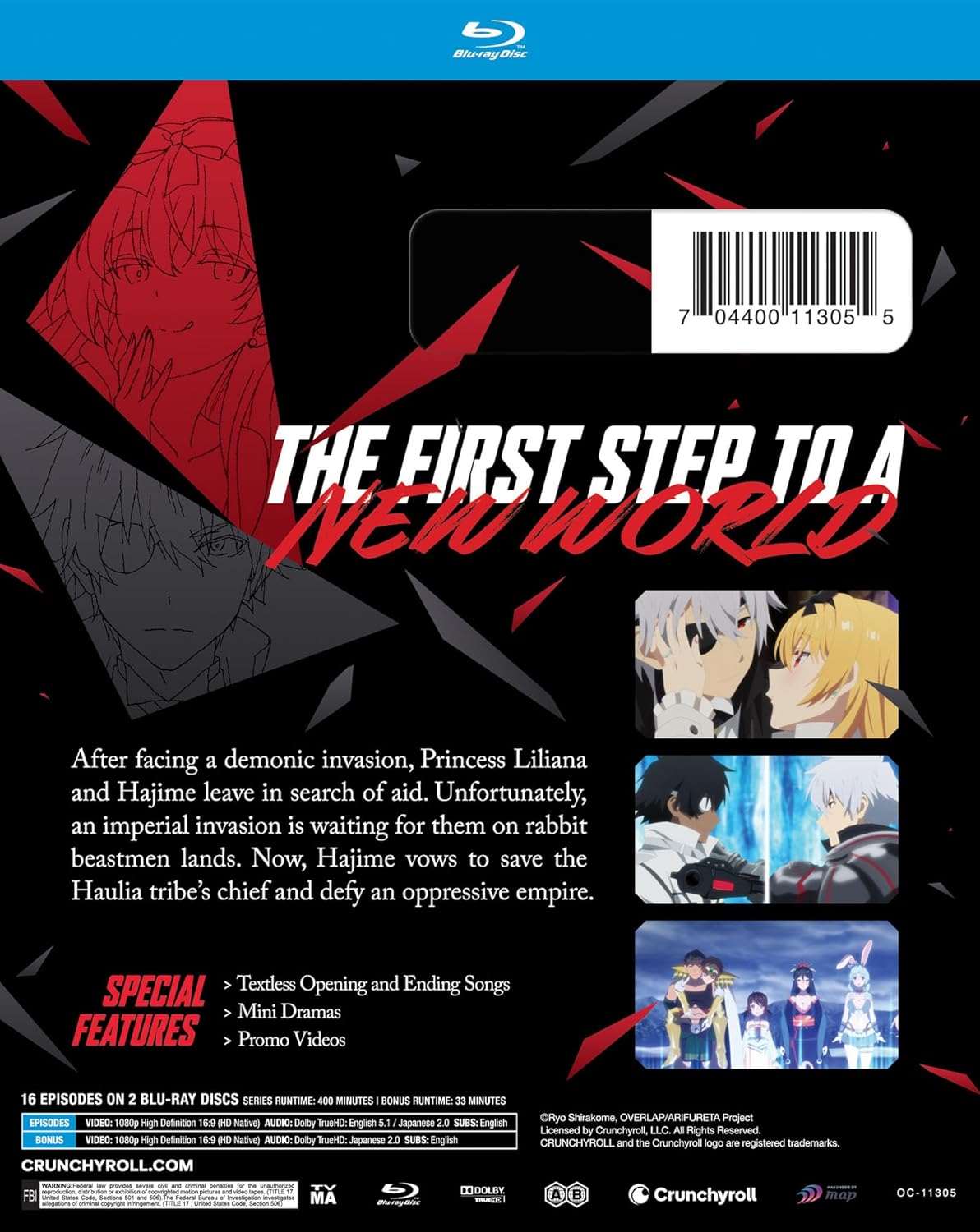 Arifureta: From Commonplace To World's Strongest - Season 3 - Blu-ray