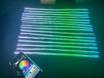 Amazon.com: Ydzwavui 16PCS 1FT (30CM/12) RGB LED Light Strips