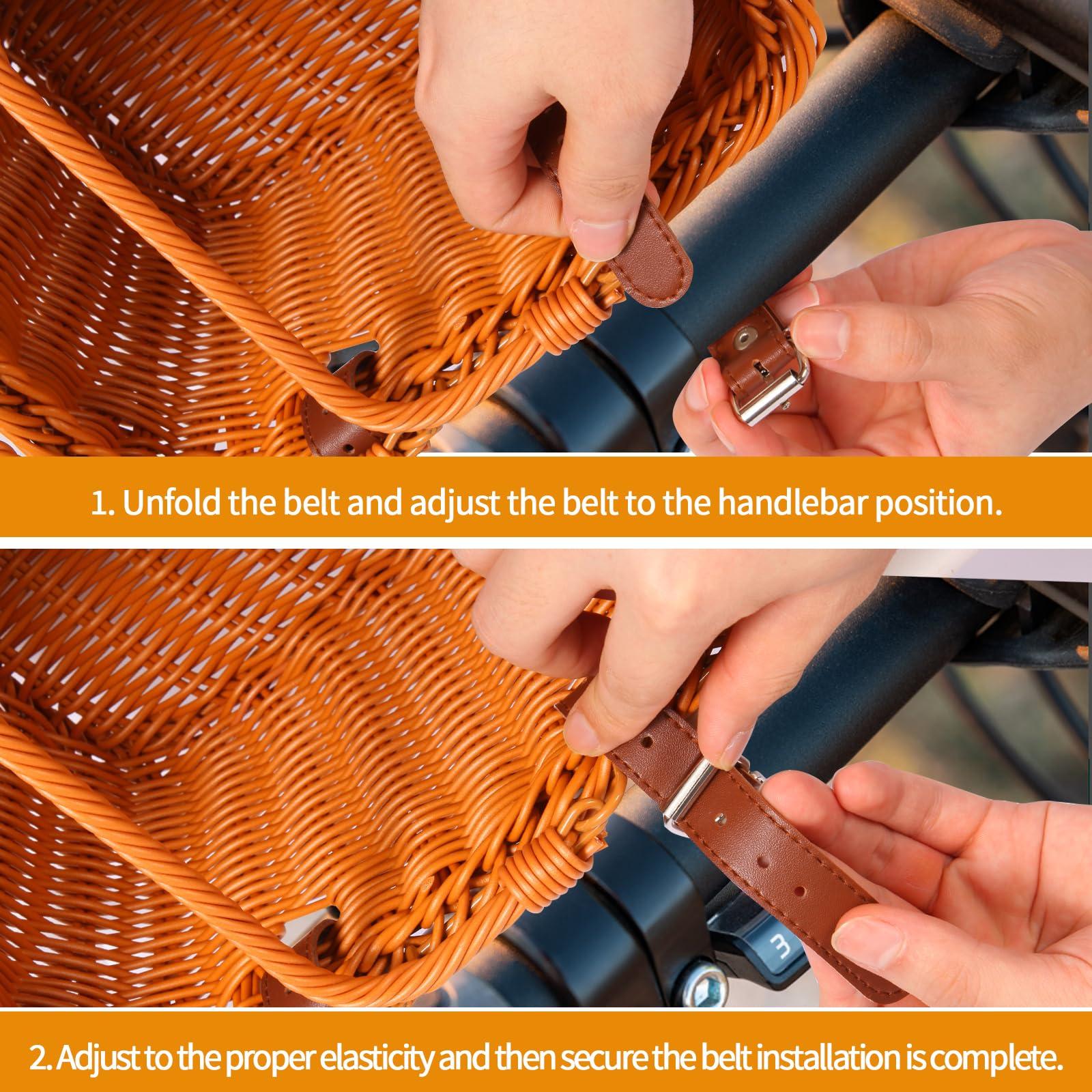 Bike Basket Metal Bicycle Basket Front Handlebar Bicycle Baskets For