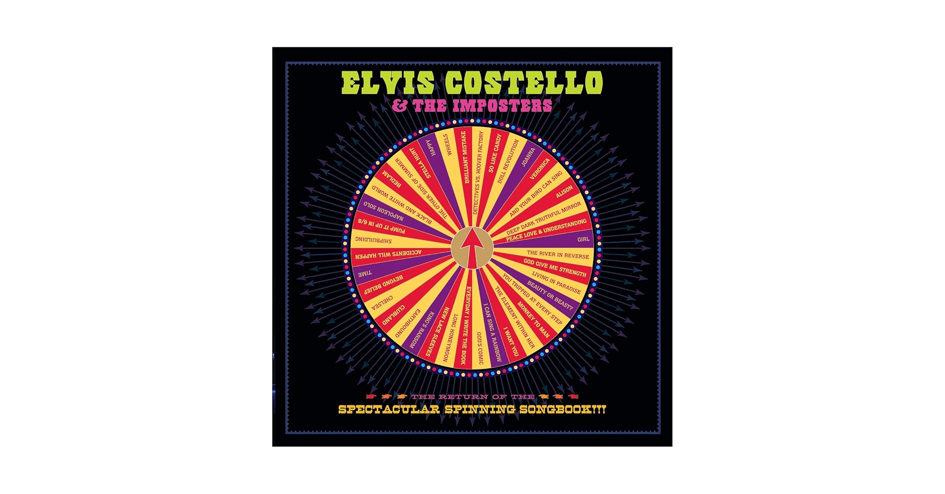 貴重盤 Elvis Costello スピニングソングブック CD&DVD Amazon.com: Return of the Spectacular Spinning Songbook