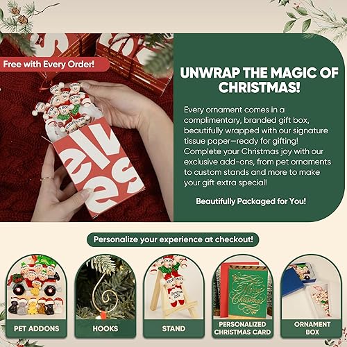 Miniatura 5 de Adorno de construcción personalizado 2024  Regalos para trabajadores de la construcción, adornos de herramientas para árbol de Navidad, adorno de Mr