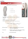 Pedag 145 Solar, Cold Weather Insole for Children with 3 Layers of Insulation, Toddler Ch 9.5/10-EU 26/27 gallery image