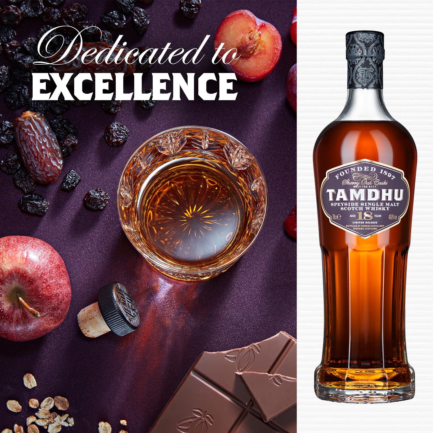 Tamdhu 18 Year Old | 70cl 46.8% ABV | Speyside Single Malt Scotch