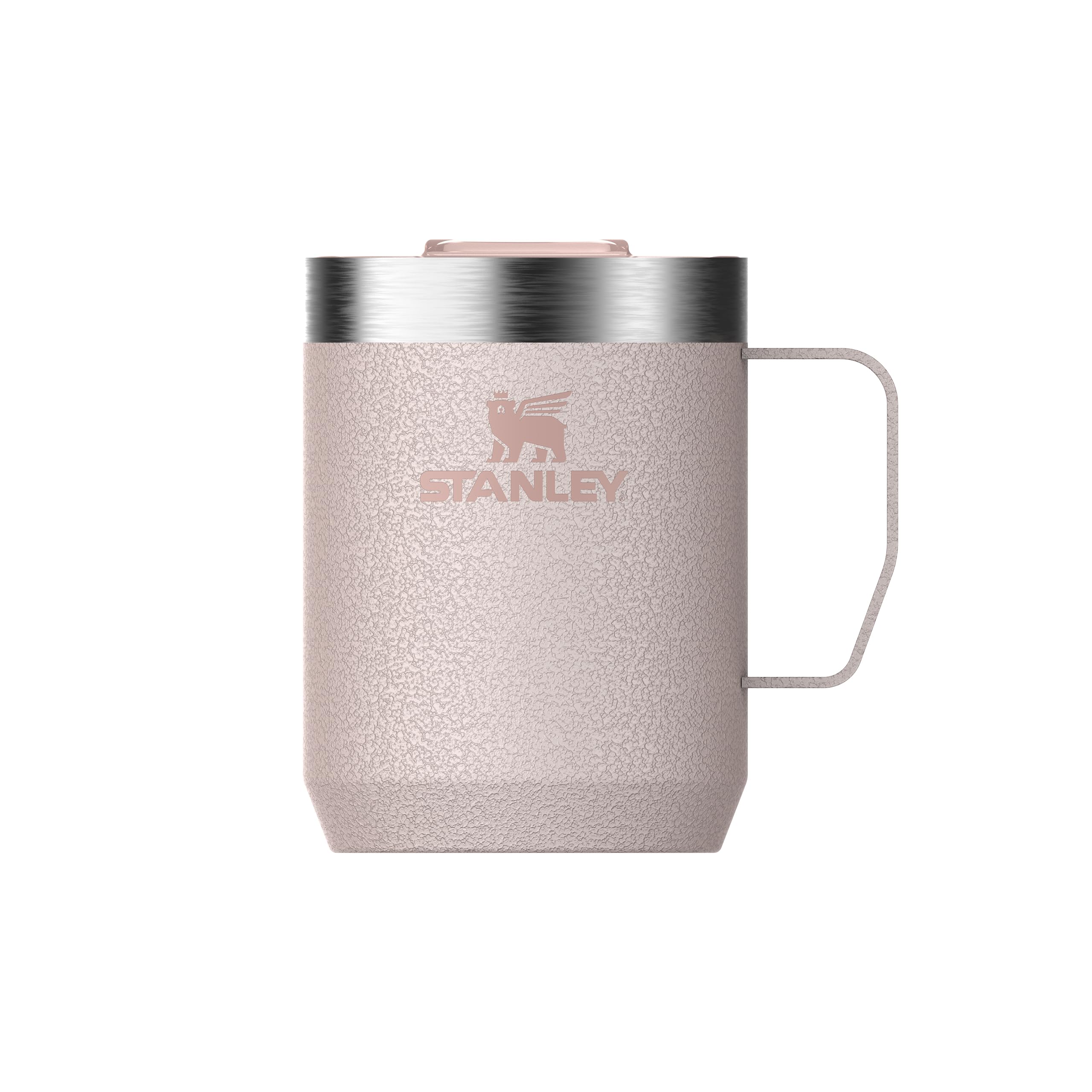B&Q -  Everyday Camp Mug Hammertone Rose Quartz 0.23L
