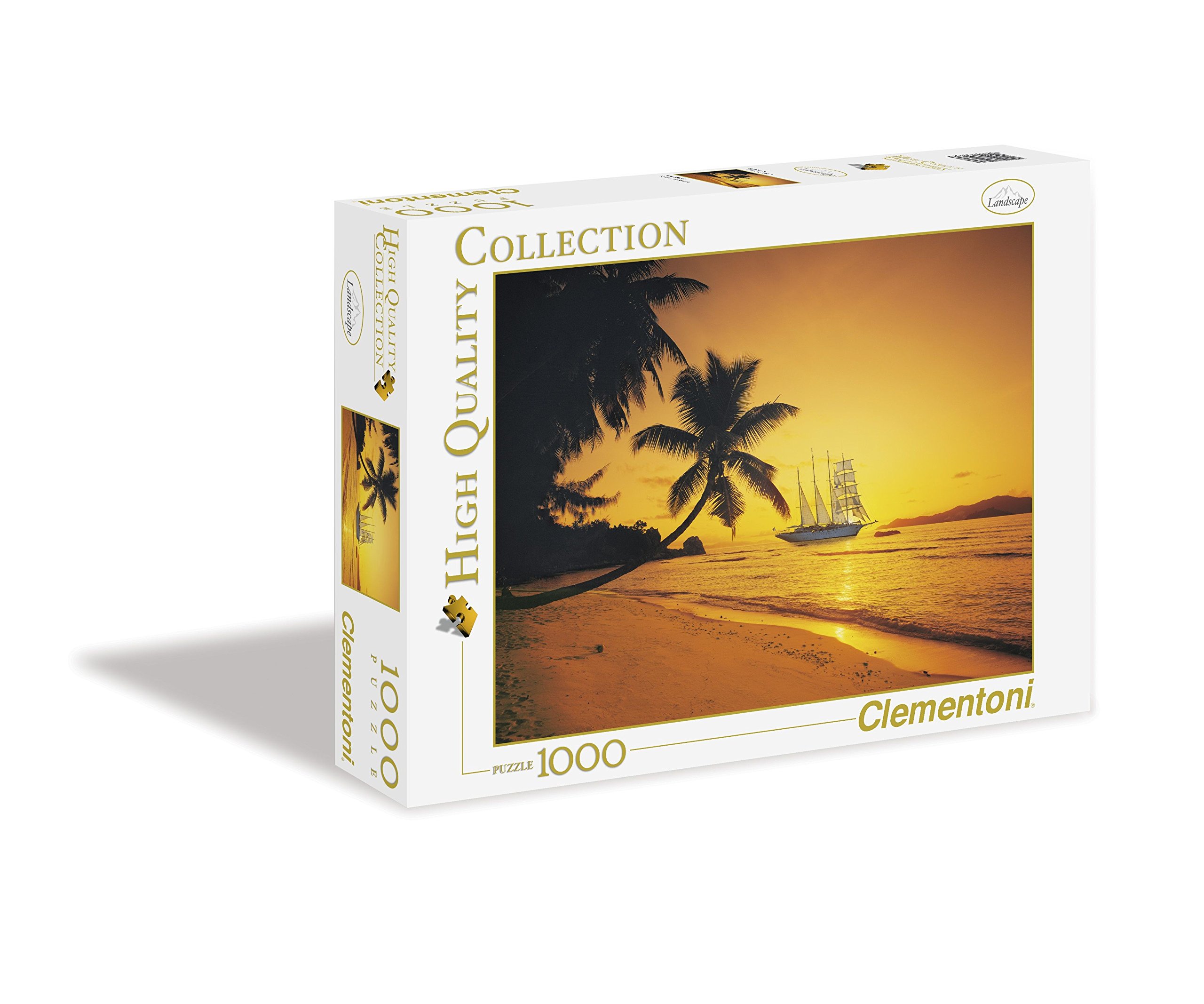 Clementoni - Puzzle 1000 piezas paisaje animales, Caballos corriendo, Puzzle adulto (39168) — view 4