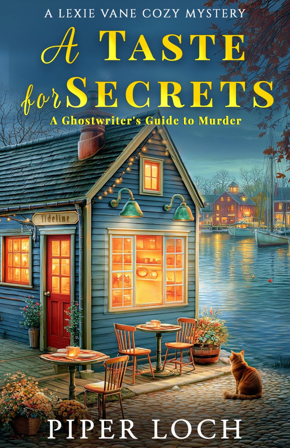 A Taste for Secrets: A Ghostwriter's Guide to Murder (Lexie Vane Cozy Mystery Series)
