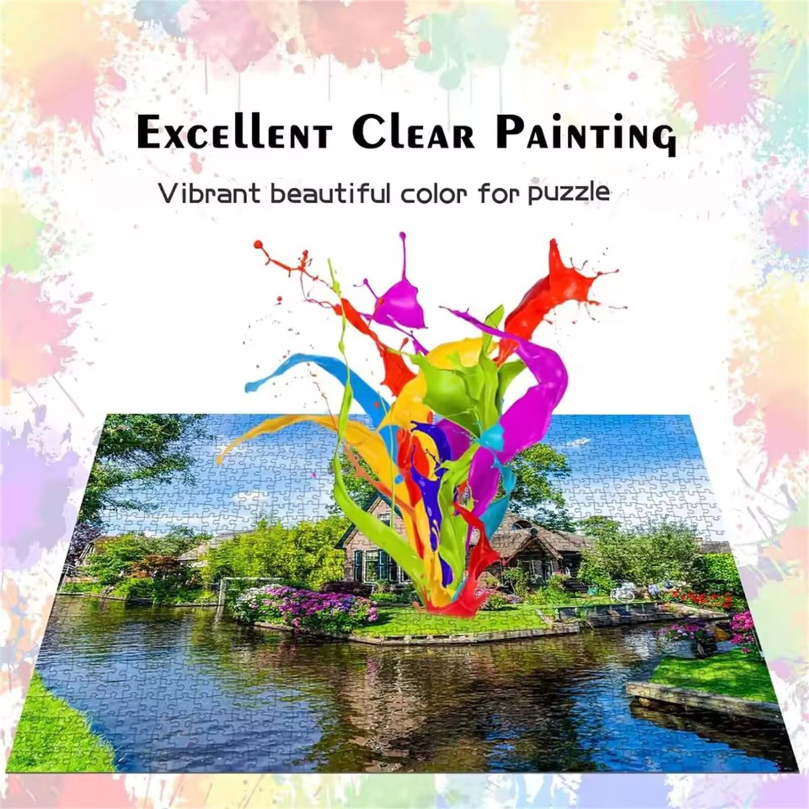 Jigsaw Puzzles for Adults 5000 pieces,181x105 cm puzzle for adults Educational Game Challenge 5000 Pieces puzzles for Adult Home Decoration Puzzle Ragazza del tempo libero