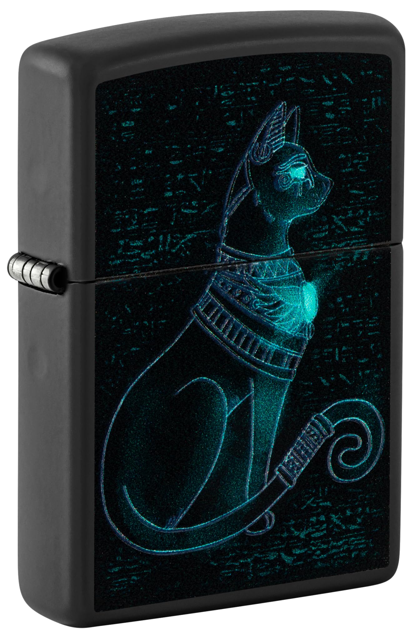 Mechero Zippo a prueba de viento recargable con efecto Black Light