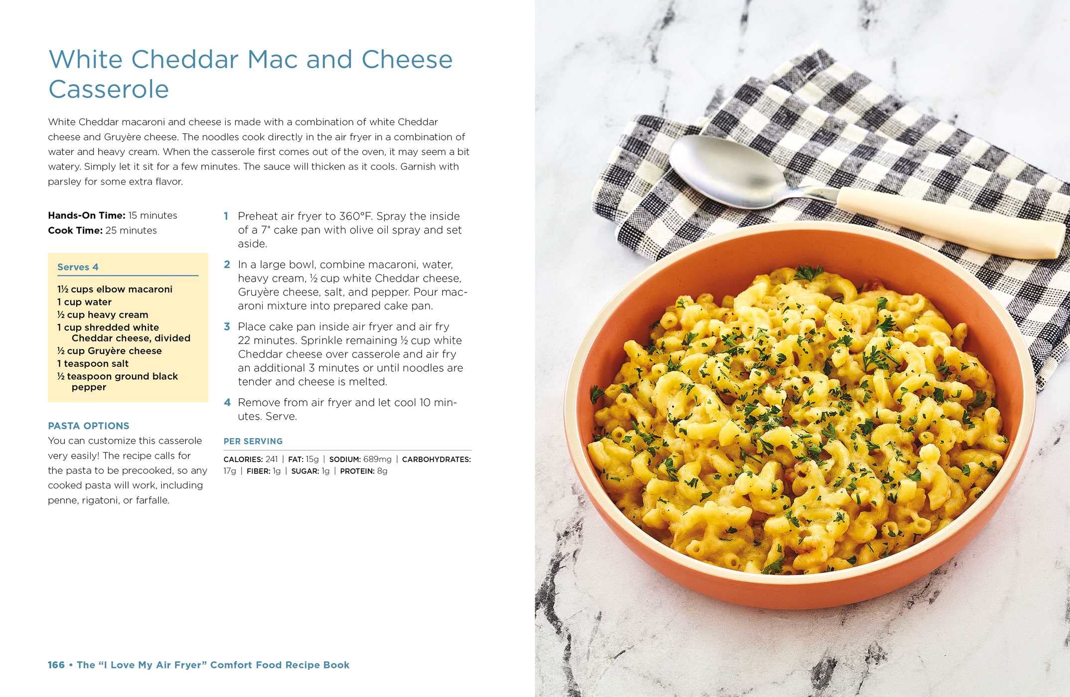 The I Love My Air Fryer Comfort Food Recipe Book: From Chicken Parmesan to Small Batch Chocolate Chip Cookies, 175 Easy and Delicious Recipes