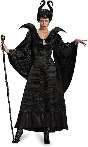 Disguise Adult Plus Size Deluxe Maleficent Christening Gown Costume Disguise Adult Plus Size Deluxe Maleficent Christening Gown Costume