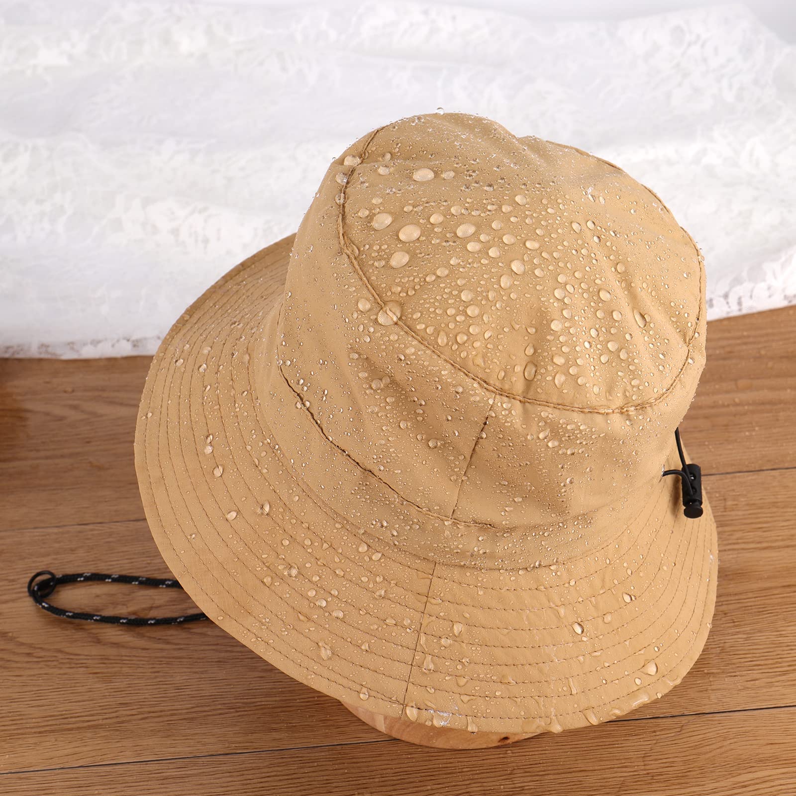 MK MATT KEELY Kapelusz przeciwsłoneczny dla mężczyzn kobiet letni UPF 50+ kapelusz Boonie składany outdoorowy wodoodporny kapelusz typu bucket z szerokim rondem